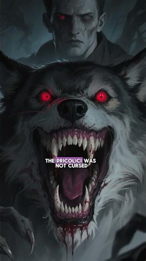 Pricolici: Romania’s Undead Wolf-Human | Folklore Horror #shorts #folklore