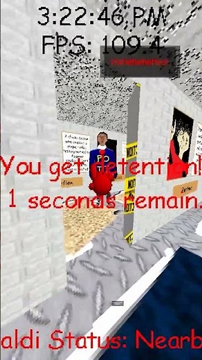 Baldi's Basics New School Opening Remastered - Epic Battles short part 9