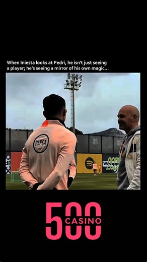 ftbl clips | The teacher watching the student, seeing glimpses of his own shadow in every touch.🥺 . Andres Iniesta 🇪🇸🐐 @andresiniesta8 . . Andrés... | Instagram