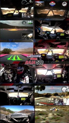 Live now! See the in-car footage during our broadcast — BF Goodrich Tires 58th SCORE Baja 500