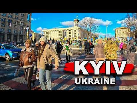 Kyiv, Ukraine 🇺🇦 - Walking Tour 2025 - 4K-HDR
