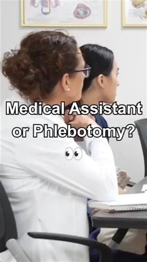Medical Assistant vs Phlebotomy 🩺