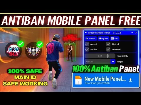 Free Fire Panel Mobile 🔥 FF Antiban Panel OB52 | Free Fire Hack New 😈 FF Injector 2026 | FF Panel