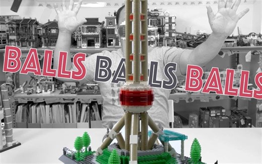 【小葛积木】万格积木上海东方明珠塔視頻詳解