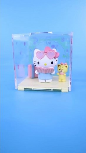 🎀📦 We opened the Hello Kitty surprise box with 8 kawaii figures! 😍✨ #hellokitty