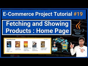 #19. Fetching Products and Categories on home page |Ecommerce Project tutorial using servlet and jsp