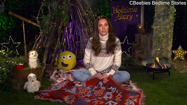 Kate Middleton gives advice on feeling scared during her CBeebies bedtime story