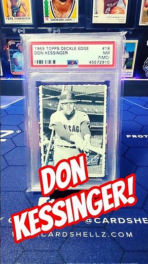 1969 Topps Deckle Edge Don Kessinger — Hidden Gem of Cubs History!
