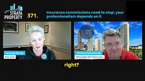 Michael Kleinschmidt explains the 'wealth transfer' that is happening when strata insurance commissions are paid, and why that's a problem. Full podcast episode out this week. | Your Strata Property | Facebook