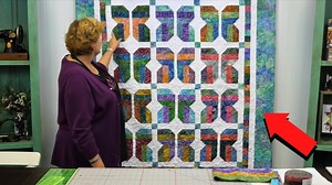 Make an Easy Strip Butterflies Quilt