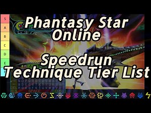 PSO Speedrun Technique Tier List