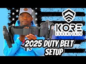 2025 Police Duty Belt Setup