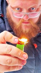 1.3M views · 978 reactions | Fire from Nothing: Survival Hacks with a Broken Lighter ️ | 5-Minute Crafts Men | Facebook