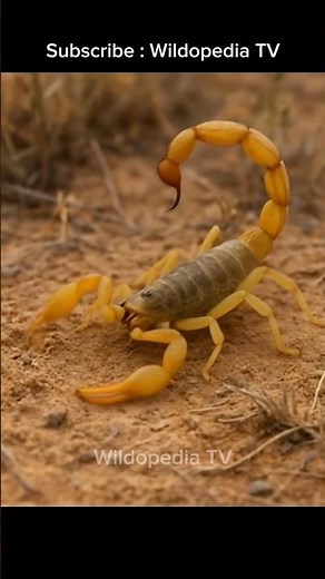 Meet the World’s Most Dangerous Scorpion!”#Deathstalker