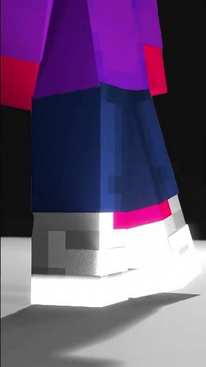 New Minecraft Skin #animation #blender3d