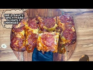 Easy Crispy Salami Pizza Recipe | 20-Minute Dinner with Melty Cheese!