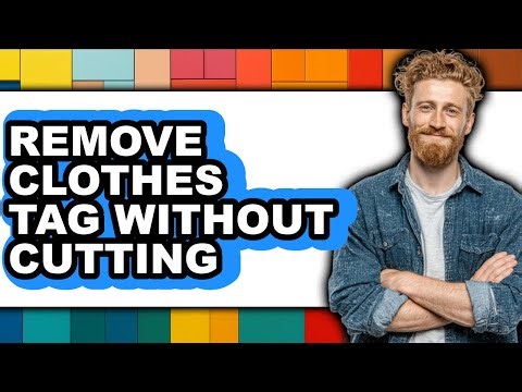 How to Remove Clothes Tag Without Cutting - Step by Step