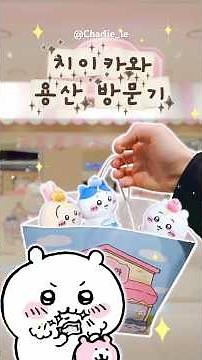 ⭐️드디어 치이카와 마켓 오픈⭐️ 오픈 첫 주 치이카와 용산점 방문기!!