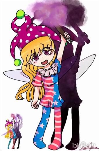 Clownpiece Speedpaint - Touhou Project Fan Art Process