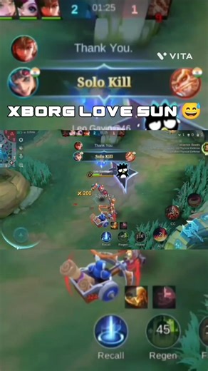 Xborg melt Sun #mlbb