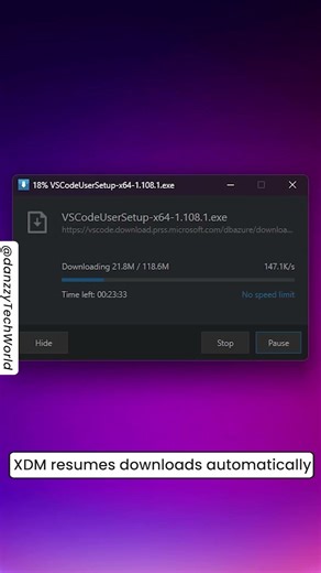 One Browser Crash Can Ruin a Large Download