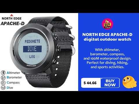 NORTH EDGE APACHE D digital outdoor watch