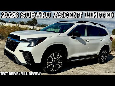 2026 Subaru Ascent Limited: TEST DRIVE+FULL REVIEW