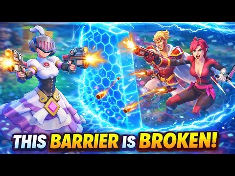 Overclash Arena: BEST Energy Barrier Build Blocks Attacks & Movement!