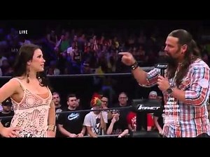 TNA Impact 5/8/15 James Storm Mickie James Magnus Segment
