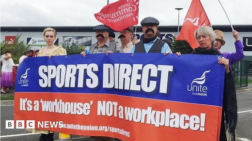 Sports Direct staff 'not treated as humans', says MPs' report
