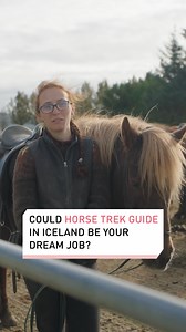 Riding horses all day through stunning nature and living on a farm. Is it a dream job? We asked a horse trek guide in Iceland. #dweuromaxx | DW Euromaxx