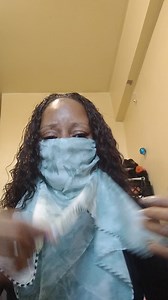 Watch Face mask scarf on Amazon Live