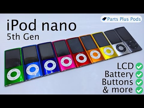 Apple iPod Nano 5th Gen Ultimate Repair Guide Battery LCD Buttons Headphone Lock switch