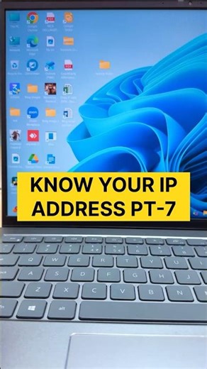 How to know your Pc IP address on windows! #windows11 #pctipsandtricks #shorts