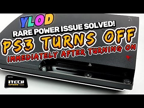 ps3 turns off immediately after turning on | PS3 YLOD FIX | Syscon & PWM Explained! | | Fixed!