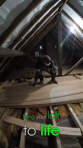 Take a look at how we completely transformed this unusable loft into a spacious storage solution 👀 #loftstorage #homeimprovement #lofttransformation | Transform Loft Solutions