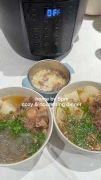 The Easiest Cozy Oxtail Soup (Instant Pot Recipe)