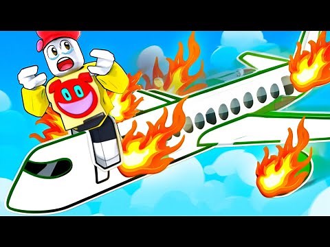 飛行機が墜落してサバイバル生活が始まるロブロックス【 Roblox 】