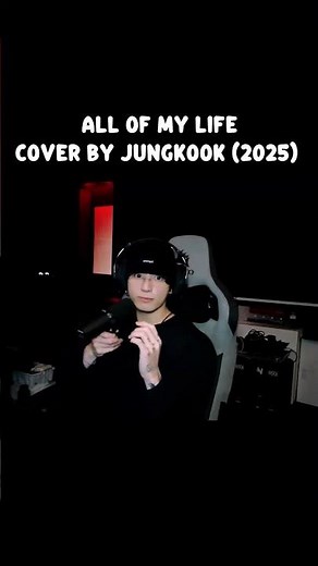 Jungkook canta All of My Life 2025 en live de Weverse💜