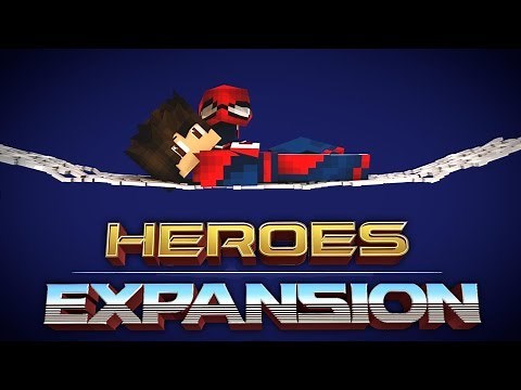 Heroes Expansion Mod New Beta!!(Minecraft Mod Showcase) Spiderman and Hulk!!! 1.12