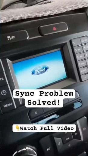 Ford Sync Problems Fixed
