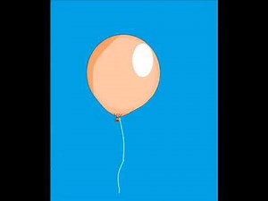 balloon popped while floating (animation)