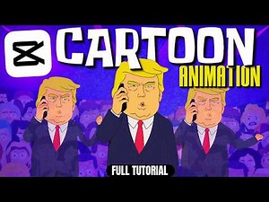 Make Animated Cartoons in Capcut FAST and EASY (Step By Step Guide)