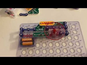 Snap Circuits Pro: SCR and Motor