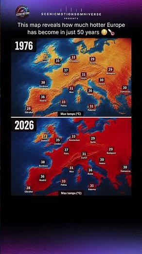 This Map Shows How Fast Europe Changed 😳🌍