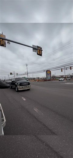 BIG TURBO 6.4 POWERSTROKE ROLLING BURNOUT! 🤘 SOUNDS INSANE!