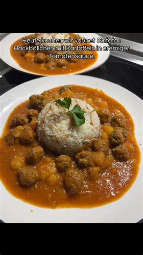Hackbällchen mit cremiger Tomatensauce Rezept