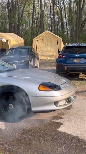 1993 Dodge Stealth front wheel drive burnout