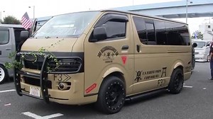 Part1 2012 HIACE CUSTOM CAR SHOW JAPAN TOKYO SBM スタイルボックスミーティング