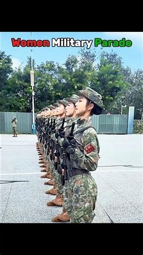Women Military Parade